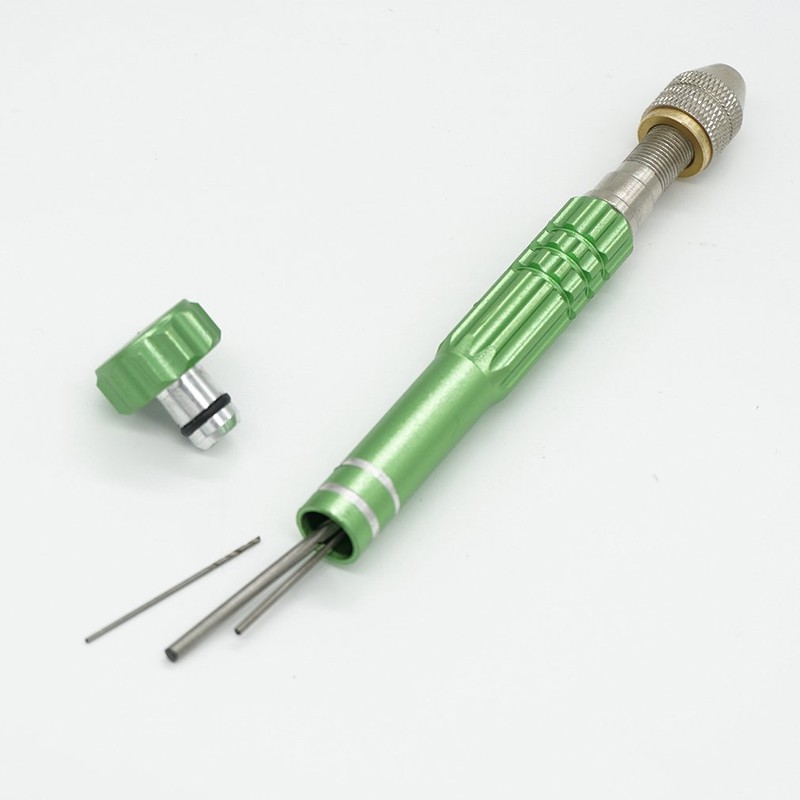 Pin Vise Precision Hand Drill Craft Tool with Drill 0.03