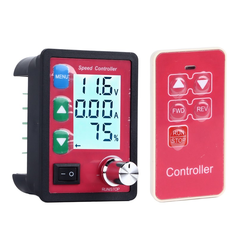 Motor Speed Controller 15A LCD Display Remote Control Motor Driver
