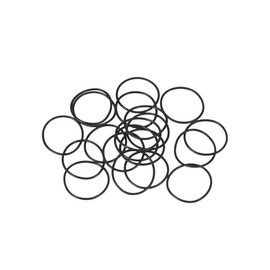 sourcing map Metric Nitrile Rubber O-Rings Seal 19 mm AD 17 mm ID 1 mm Width Pack of 20