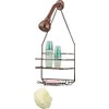 Rocky Mountain Goods Shower Caddy - Rust Proof high Grade Steel - Designated Tiered Shelves for Shampoo/soap - Razor Hangers - Includes Secure Suction Cup (Bronze)