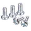 sourcing map #2-56x3/16" Pan Head Phillips Machine Screws, 50pcs Zinc