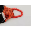 SnS 3"x30" Orange / Black Towing V-Bridle Strap & 8"
