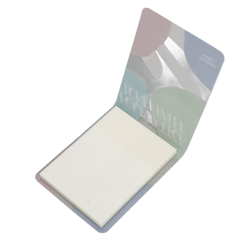 2pcs Liquid Foundation Palette Paper Disposable Makeup Coloring Paper with