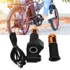 One Pair Electric Bike Throttle Handlebar with Red Screen Lock