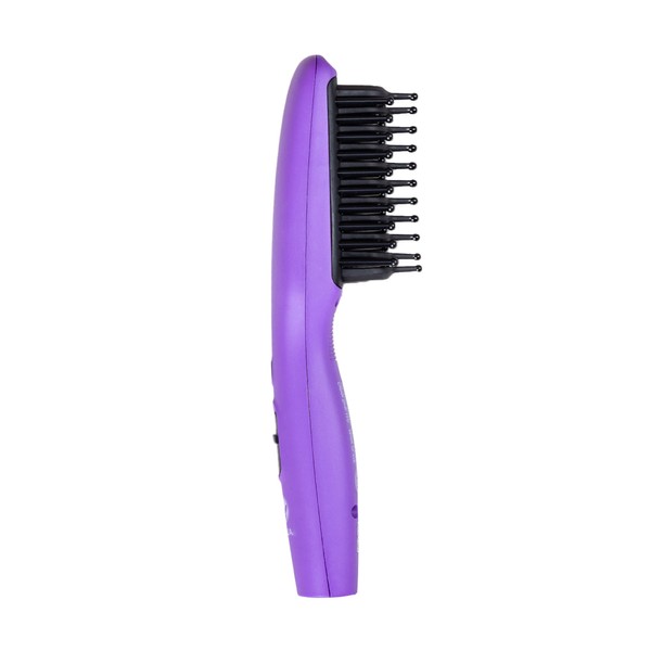 Calista GoGo Mini Detail Brush Compact Touch Up Heat Styling Tool (Peacock)