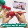 Christmas Crochet Kit for Beginner, Gnome and Reindeer Crochet Set
