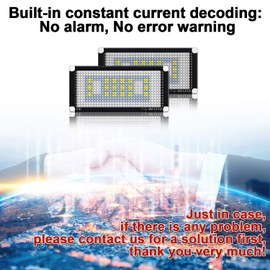 Win Power Licence Plate Lighting, Pack of 2