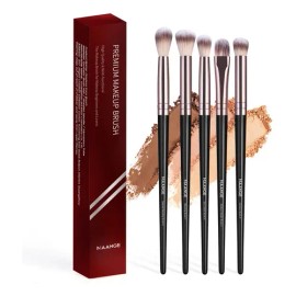 Set 5pzs Brochas De Maquillaje Profesional, Brocha Maquillaje, Brocha Para Maquillaje, Brochas Profesionales, Kit Maquillaje, Pincel Para Sombra De Oj