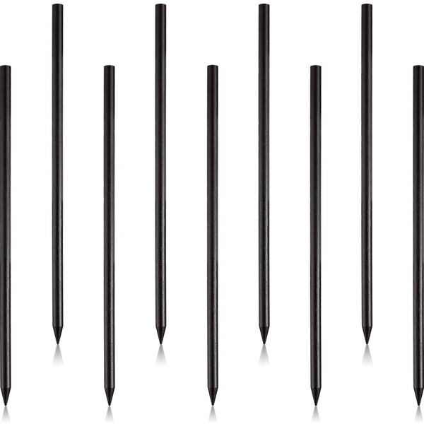 40 Pieces Vintage Wood Hair Sticks Pencil Hair Sticks Chopstick Hair Clip Long Hairpins, Chinese Hair Chopsticks for Women and Girls Bun Hairstyles Decorative Holder, Black