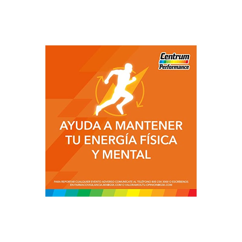 Centrum Performance Multivitaminico Complejo Magnesio Pack Tabletas Ccada