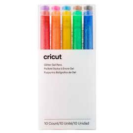 GLITTER GEL RAINBOW PEN SET 10CT