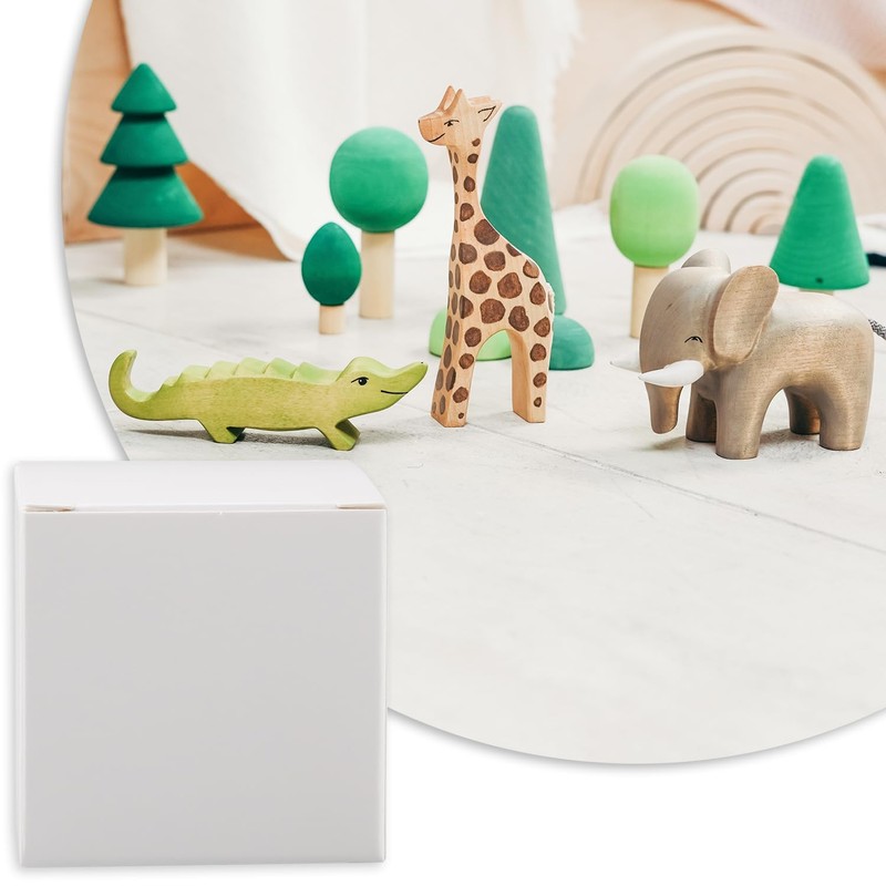 Tabanzhe 12 Pcs Small Box Mailing Box Postal Small Parcel