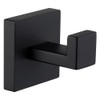 Angle Simple Towel Hook Matte Black, SUS 304 Stainless Steel