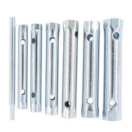ApplianPar Dual-Ended Wrench Socket Plumber Back Nut Tap Spark Plug Spanner Set Extended Spark Plug Wrench