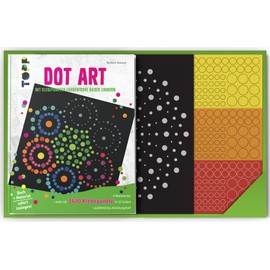 Dot Art: Mit Klebepunkten farbenfrohe Bilder zaubern