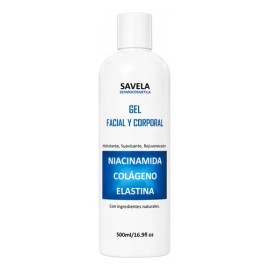 Gel Facial/corporal, Niacinamida, Colágeno Y Elastina 500ml