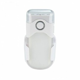 Alecto ATL-80 LED Night Light with Light Sensor, Emergency Torch, Automatically Turns On in the event of a Power Failure, Adjustable Light Intensity, Chargeable, White