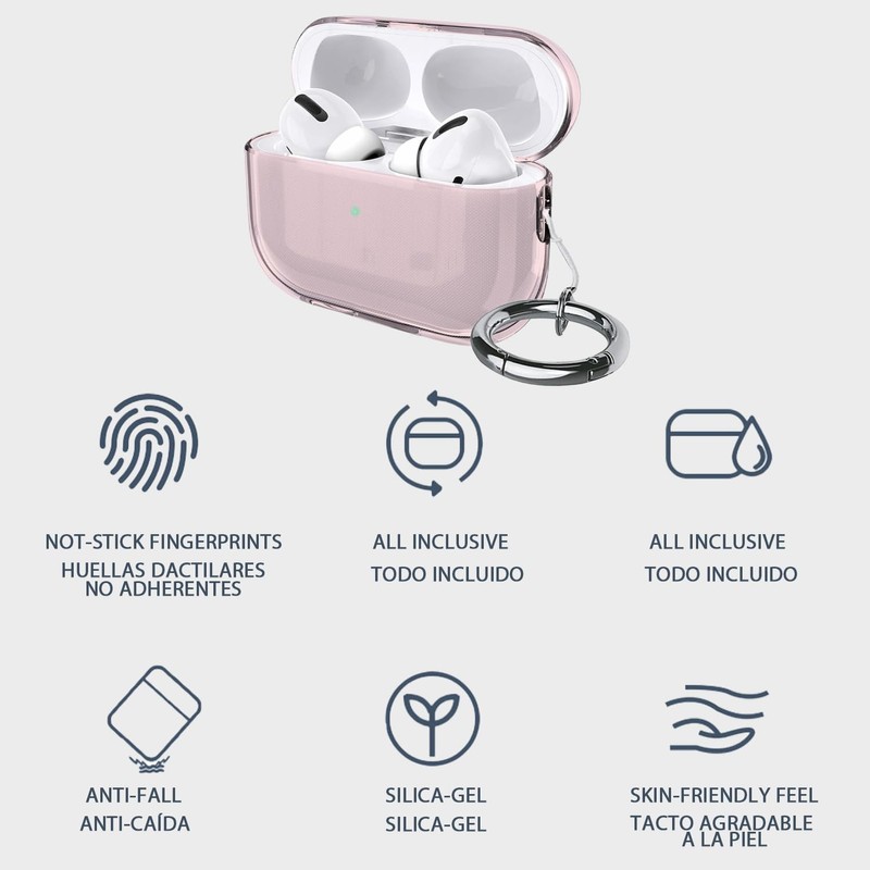 USTIYA Funda para AirPods Pro 2 2023 Case Airpods Pro