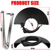 Angle Grinder Guard, 6.45 Inch, with Adjustable Flange Wrench, Adjustable