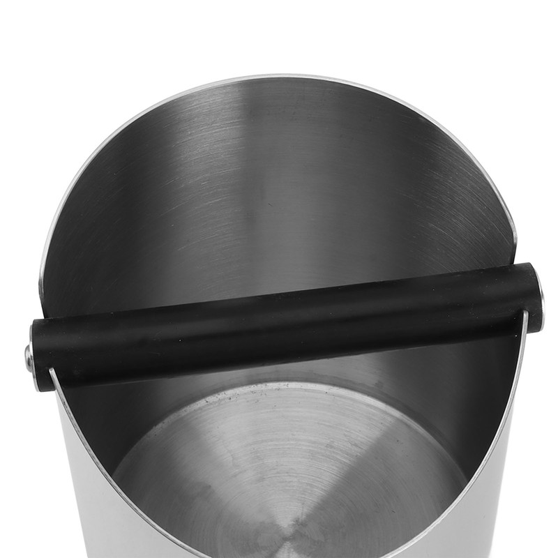 Coffee Knock Box Round Stainless Steel Coffee Machine Knock Box