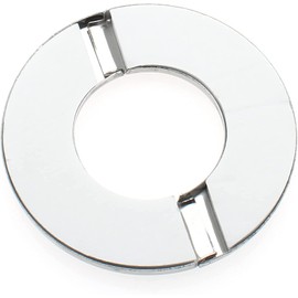 Beekeg Stove Pipe Rosette, Cover Rosette Stainless Steel, Pipe Collar, Chimney Attachment, Stove Knee Rosette Chimney Hood Base Plate (DN 80 mm)