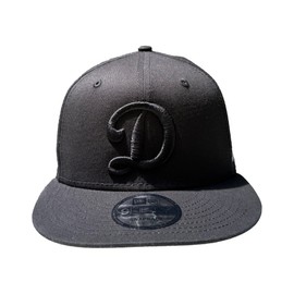 Black D Snapback Hat | LA-Inspired Embroidered Cap | Minimal Baseball Fan Hat