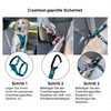 Kurgo TRU-Fit Dog Harness, Crash Test-Proven Car Seat Belt, for