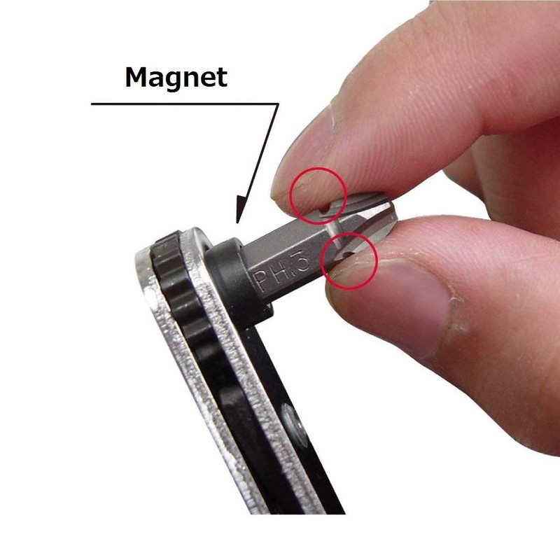 アネックス(ANEX) ラチェットドライバー オフセットタイプ ストレート型 ビット2本組No.425