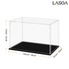LASOA Acrylic Display Case for Collectibles, Alternative Glass Display Box
