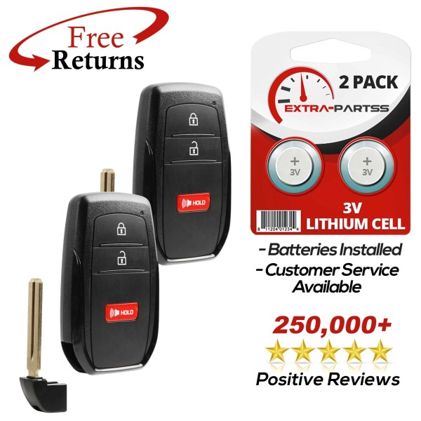Extra-Partss 2 For 2023 2024 2025 Toyota Sequoia Keyless Entry