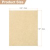 HARFINGTON 500pcs Parchment Paper Square Sheets 5.91" x 7.87" Waterproof