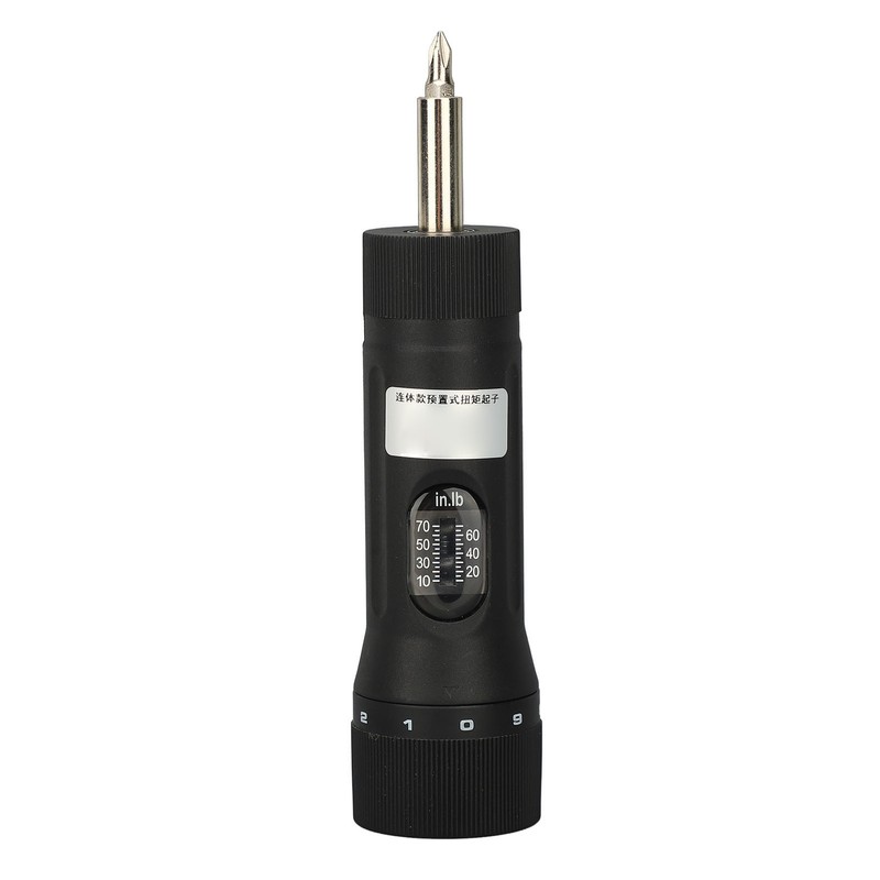 Screwdriver Torsion Wrench 10‑70in‑lb 1/4in Drive Adjustable Torsion Screwdriver