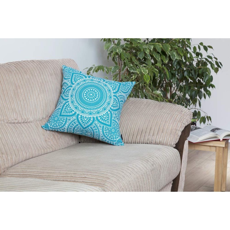 TreeWool (Pack of 2 Mandala Accent Cushion Covers in 100%