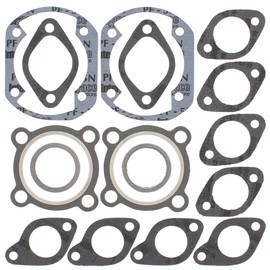 Vertex Vertex Full Top Gasket Set (710143) Compatible With/Replacement For Yamaha GP GP433 B 1972 1973
