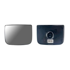 Replacement Angle Lower Small Convex Door Mirror Glasses come with Heated and Plate for Freightliner Cascadia 2008-2016