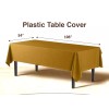 Creative Converting 54" x 108" Plastic Table Covers - Heavy