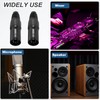 sourcing map 4pcs 5 Pin XLR Male Connector, Microphone Audio