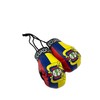 Red Hat Ent Hanging Car Mirror Mini Boxing Gloves (Ecuador)