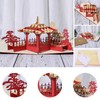 Alizdd Micro Building Blocks Set，Suzhou Garden Architecture and Cherry Blossom