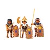 Playmobil - 6488 - 3 Soldats Egyptiens - Emballage Plastique,