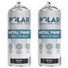 Polar Gloss Black Direct to Rust Spray Paint - 2