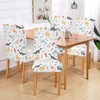 Kigai Cute Funny Kids Dinosaurs Chair Covers Set of 2,