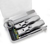 VOGARB Curved and Slanted Nail Clippers for Men Thick Toenails