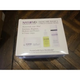 Nassif MD Dermaceuticals 3 Piece Skin Care Basics Exfoliate Brighten Hydrate