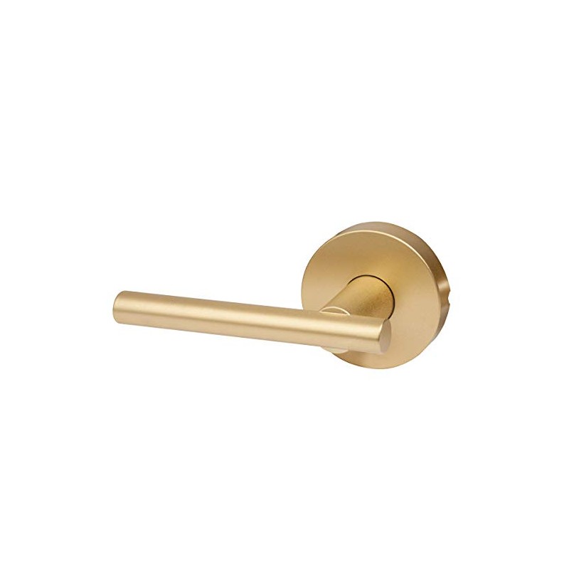 Designers Impressions Kain Design Satin Brass Dummy Non Turning Euro