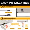 LED Under Cabinet Lighting Hardwired - 3CCT 9 Inch Satin