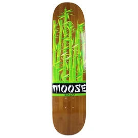 Moose Skateboard Deck Bamboo Leaves 7.75"