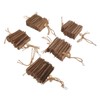 5pcs Parrot Cardboard Chew Toy Funny Natural Bite Resistance Bird