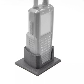 Bioluminous Drop-In Desk Stand for Uniden SDS100 Radio Scanner Lifetime Warranty Made in USA
