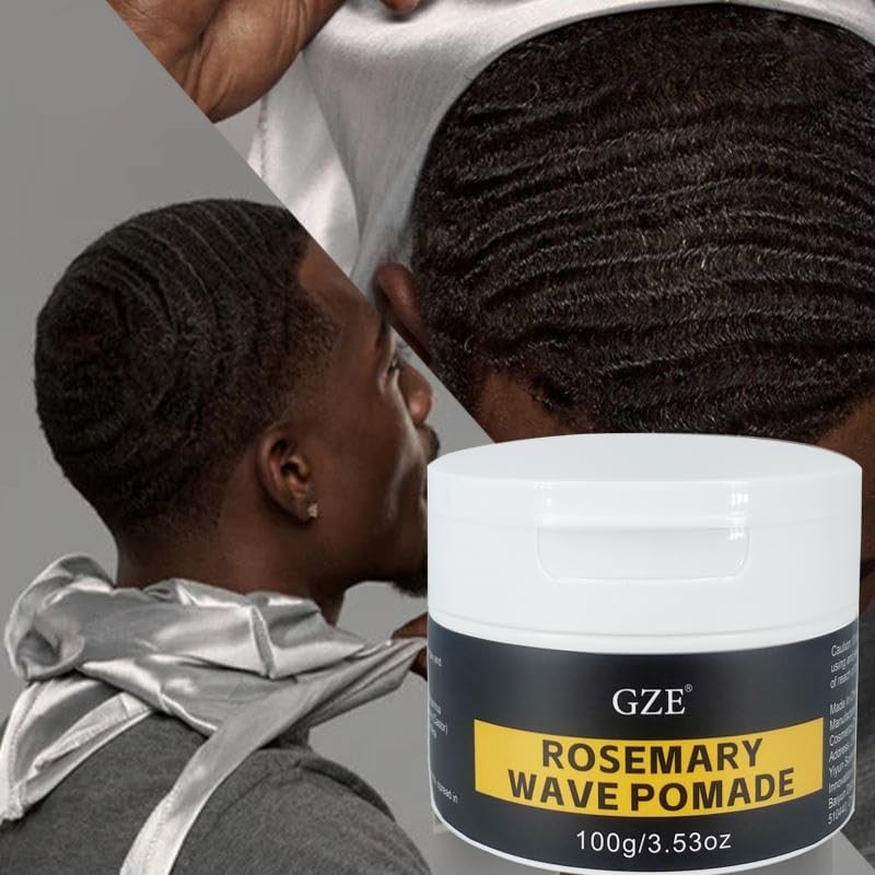 Vemofoper GZE rosemary wave pomade 360 Waves Hair Cream, Waves